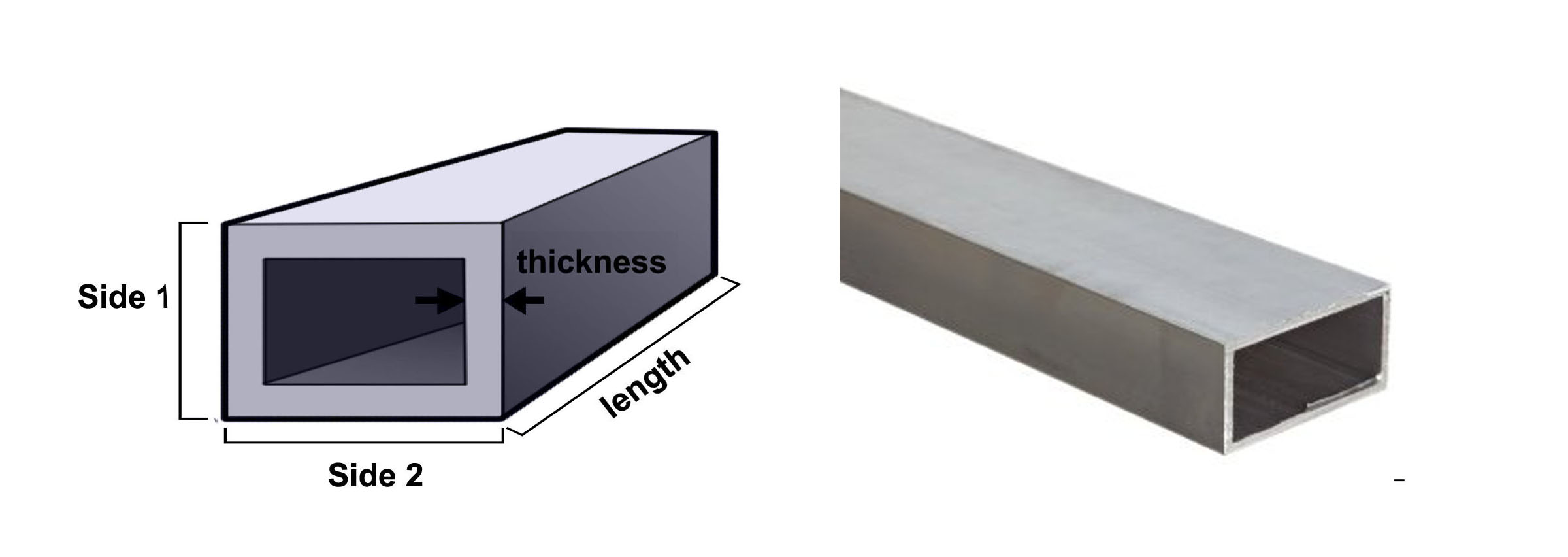 Aluminum Rectangular Tube | Aluminum Square Tube | Aluminum